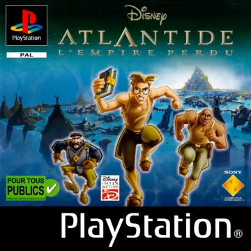 Disney Atlantide - L Empire Perdu (FR) box cover front